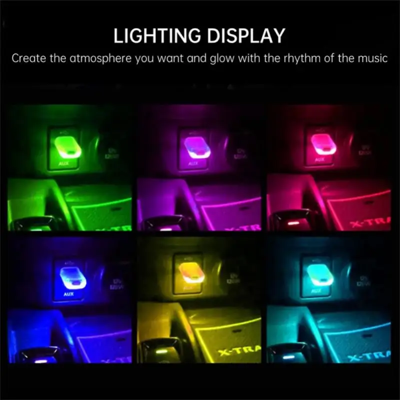 Car Mini USB LED Light Touch Switch