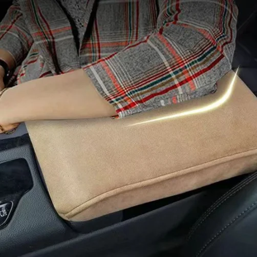Car neutrálna centrálna ovládací lakťový krabičný lakťová lakťová podložka Pad Pad Leathers-rezistentné na škvrny na opotrebenie, ktoré odoláva opotrebovaniu, ktoré sú krabice Pohodlné lakťové škatuľu ochranný kryt