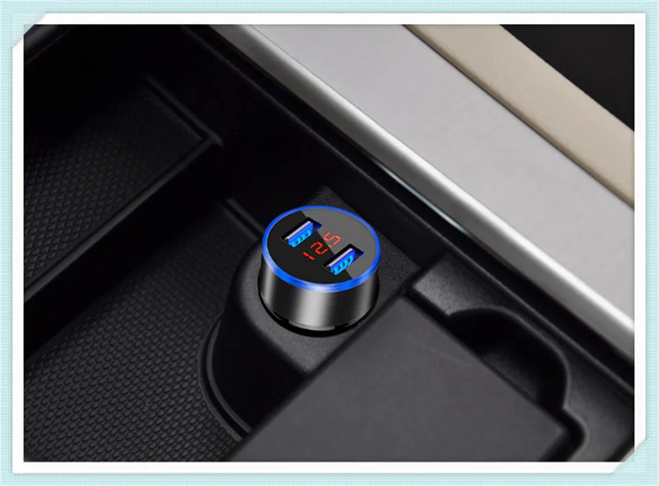 CAR USB QC 3.0 Adapter Charger LED Voltmeter pre BMW Z3 M3 Convertible MINI 318C 318TI 2002 - 2009