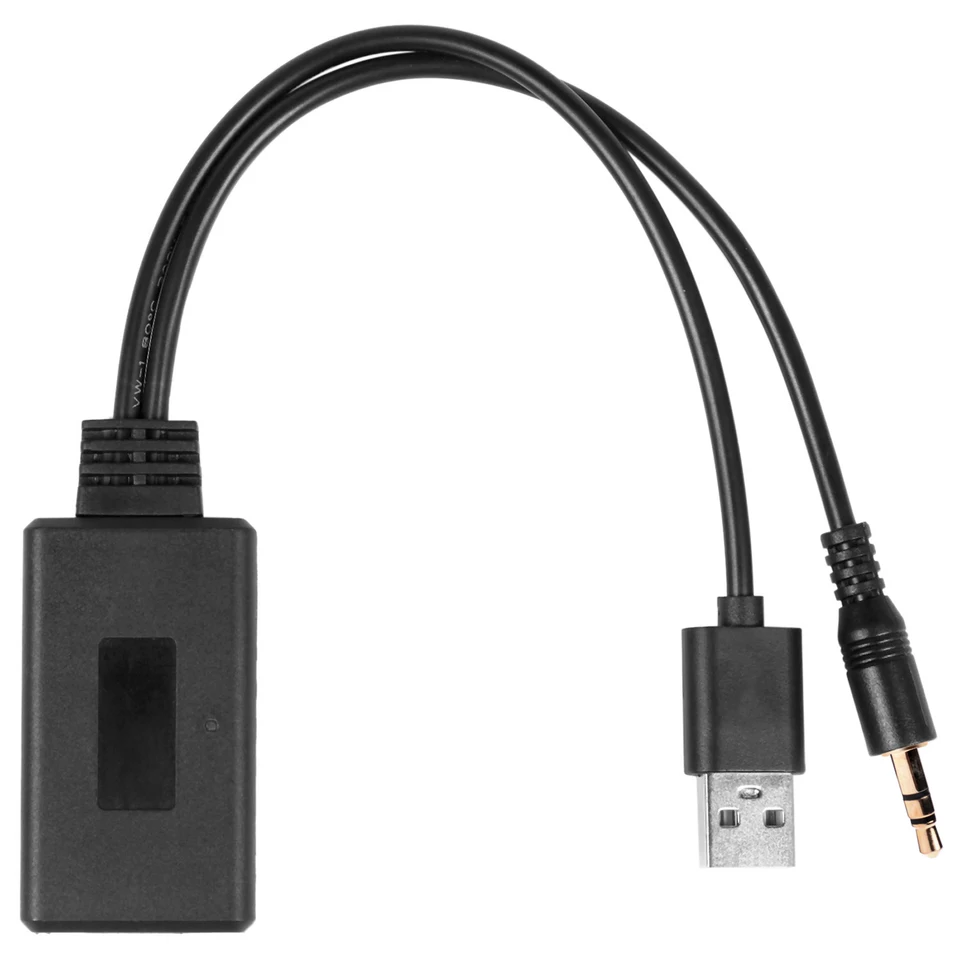CAR Wireless Bluetooth Modul Music Adapter Pomocný prijímač AUX AUX Audio USB 3,5 mm zásuvka pre E90 E91 E92 E93