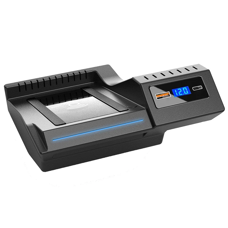 CAR Wireless Charger Telefón nabíjanie rýchle bezdrôtové nabíjacie panelové diely komponent pre Mercedes Benz W205 AMG AMG GLC C CLASS GLC