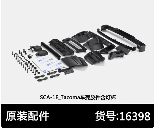 CARISMA SCA-1E COYOTE TACOMA 1/10 CRACKLER 4WD OFF ROAD F150 D90 ROZS/Land CAR SHELL ROVER TRACK LED BUCKET PREDNÝ BUMPER 16398