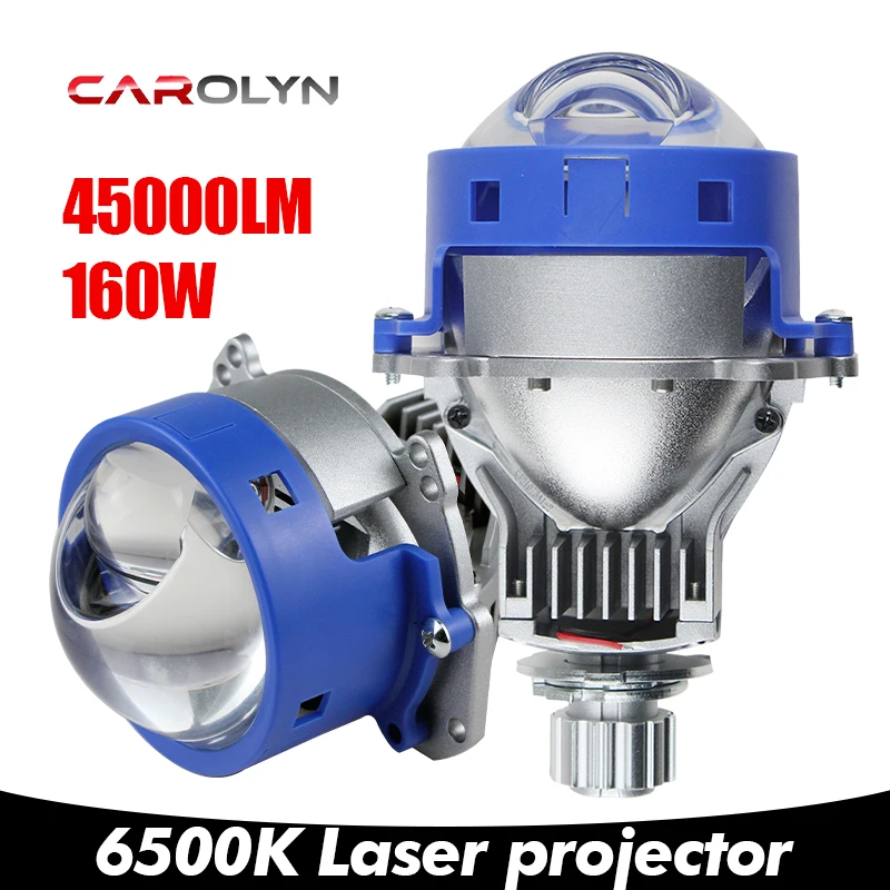 Carolyn New Arrival P70 LED laserový projektor šošovky BI LED Projector svetlomet nedeštruktívneho inštalácie projektora projektor pre auto