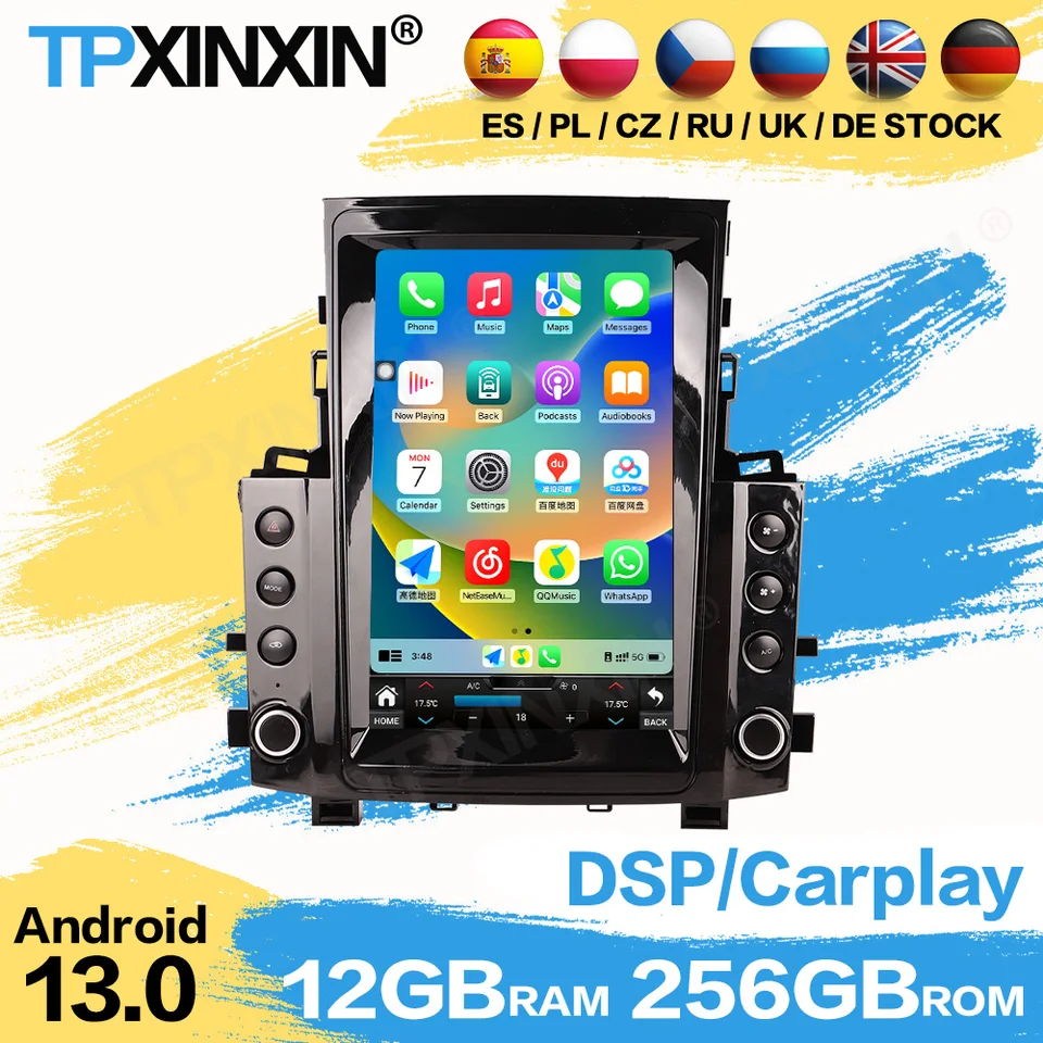 CarPlay Radio Coche Android pre Lexus LX570 2009 2010 2012 2012 2013