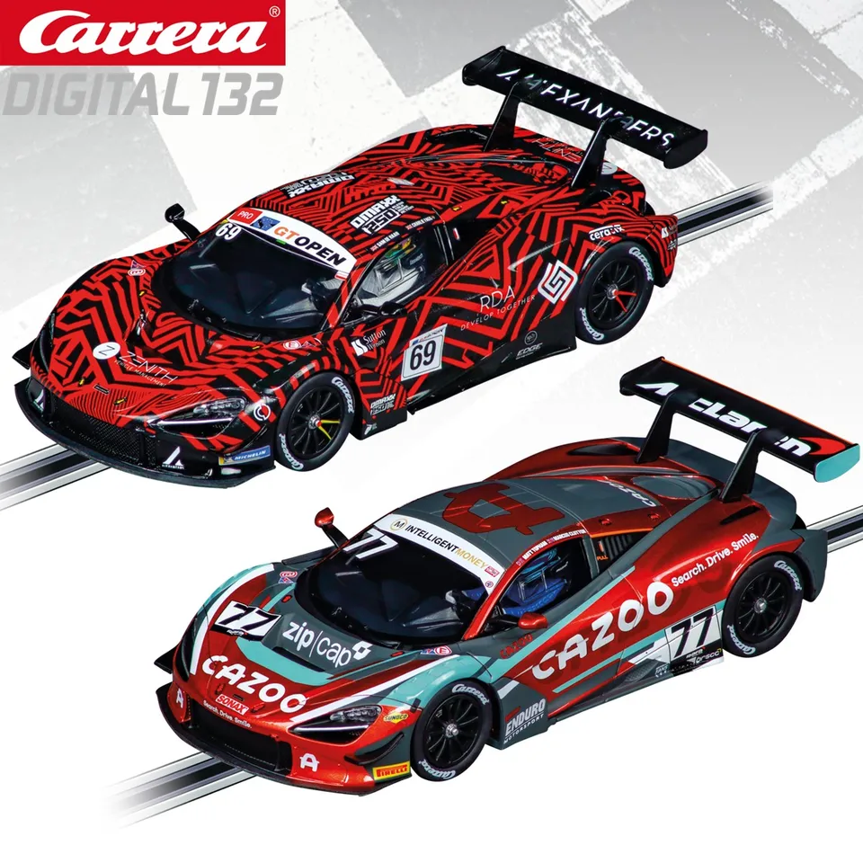 Carrera Slot Car Digital 132 McLaren 720S GT3 32020 Optimum Motorsport č. 69 /32021 ENDURO MOTORSPORT č.