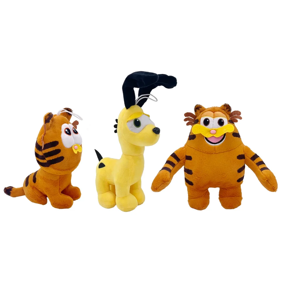 Cartoon Animation Garfield Roztomilý kreatívny mačkový plyšový plyšový dolk