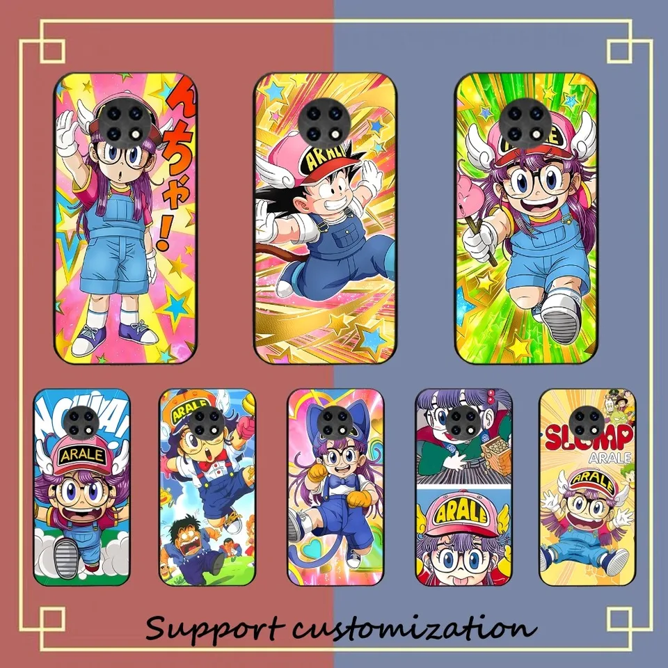 Cartoon Dr Prepad arale iPhone puzdro pre Redmi Note 4 x 5 a 6 7 8 Pro t 9 Pro 9s 10 Pro 11 Pro 11S 11EPro POCOM3PRO