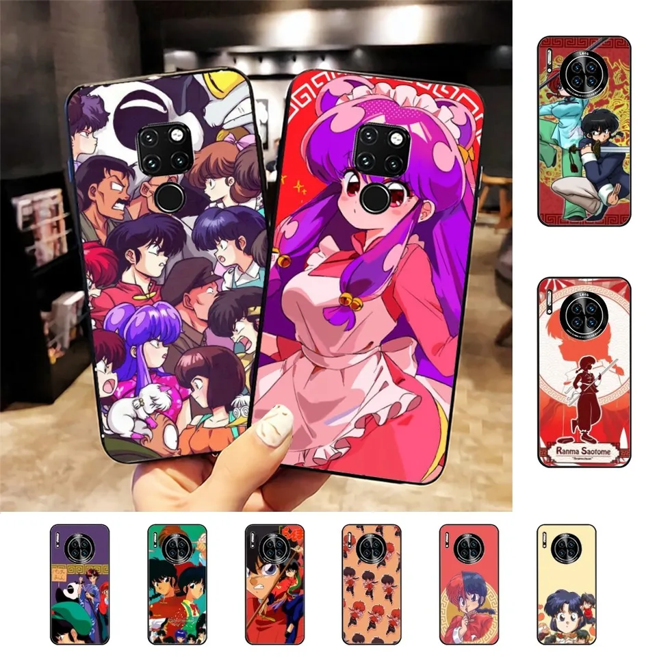 Cartoon Ranma 1 2 telefónny puzdro pre Huawei mate 10 20 30 40 50 50 Lite Pro Nova 3 3i 5 6 SE 7 PRO 7SE