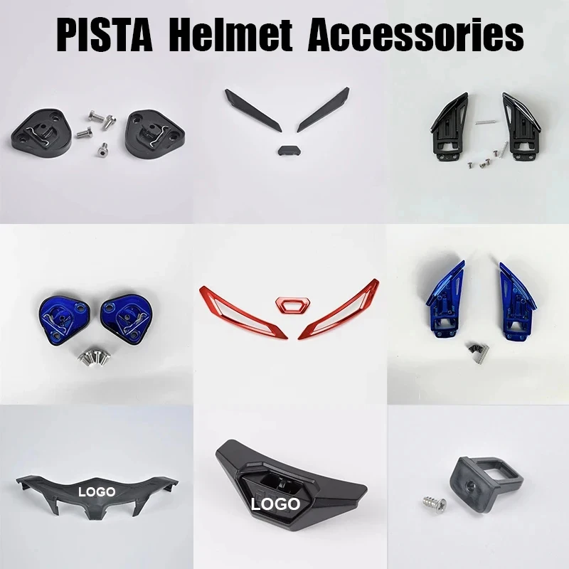Casco Moto Pista GP RR GPR prilba Visor Base Catch Catch Pista Nose Ochranca vetracie diely brada Pad Motocyklová prilba Príslušenstvo