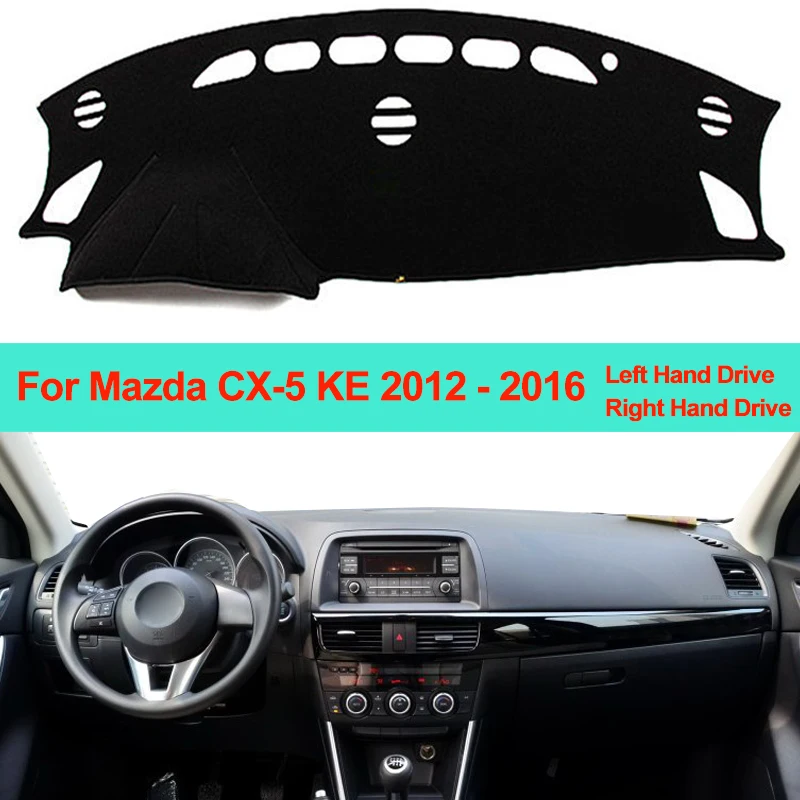 Case Dash Dash Dash Mat Koberec vankúš pre Mazda CX-5 CX5 KE 2013 2015 2015 2015 2016 2016 Sun Shade LHD RHD CAR STYLING