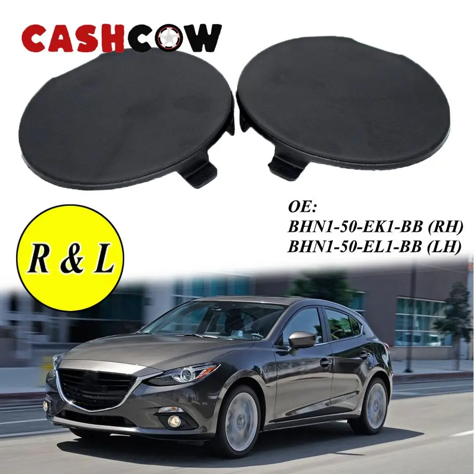 CashCow 2x pre Mazda 3 Axela BM Bn 2014-2018 Automobilový nárazník R&L Zadný vlečný kryt Trailer Bhn1-50-EK1-BB BHN1-50-EL1-BB 14 15 16 16 16 16 16 16 16 16 16 16 16,