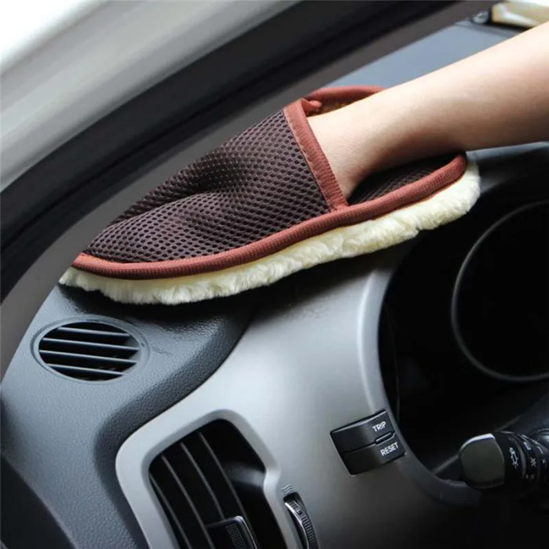 Cashmere na umývanie vlny auta pre Toyota Rav4 Land Cruiser Camry Highlander Prado Prius Yaris Corolla Vitz
