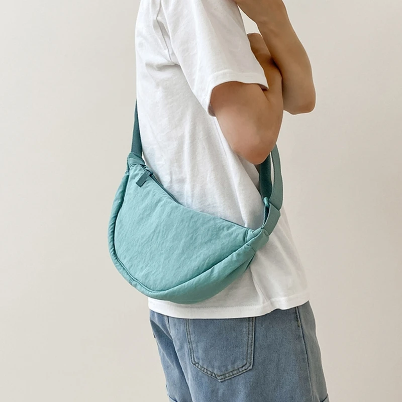 Cast Nylon Hobos Crossbody Bag pre ženy dievčatá tote hrudník boho plážové tašky