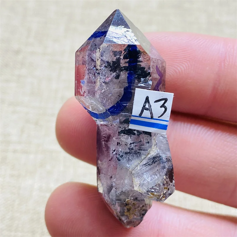 Castle Herkimer Diamond Natural Crystal Energy Stone Liečivo sviatočné darčeky Domovodé dekorácie