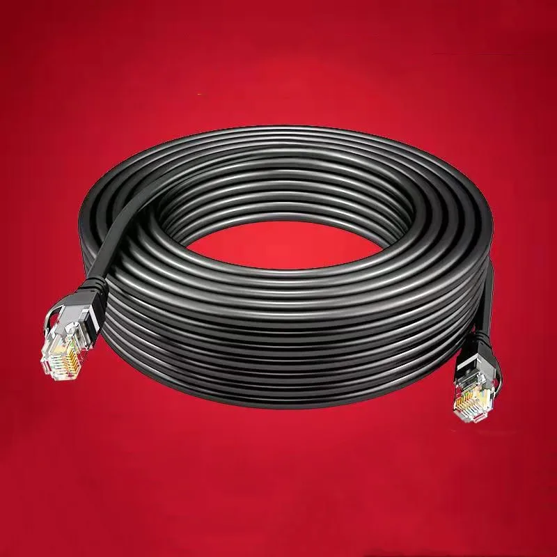 CAT 6 ETHERNET KABEL 1000M Sieť CAT6 Vysokorýchlostný kábel s poveternostnými kábla