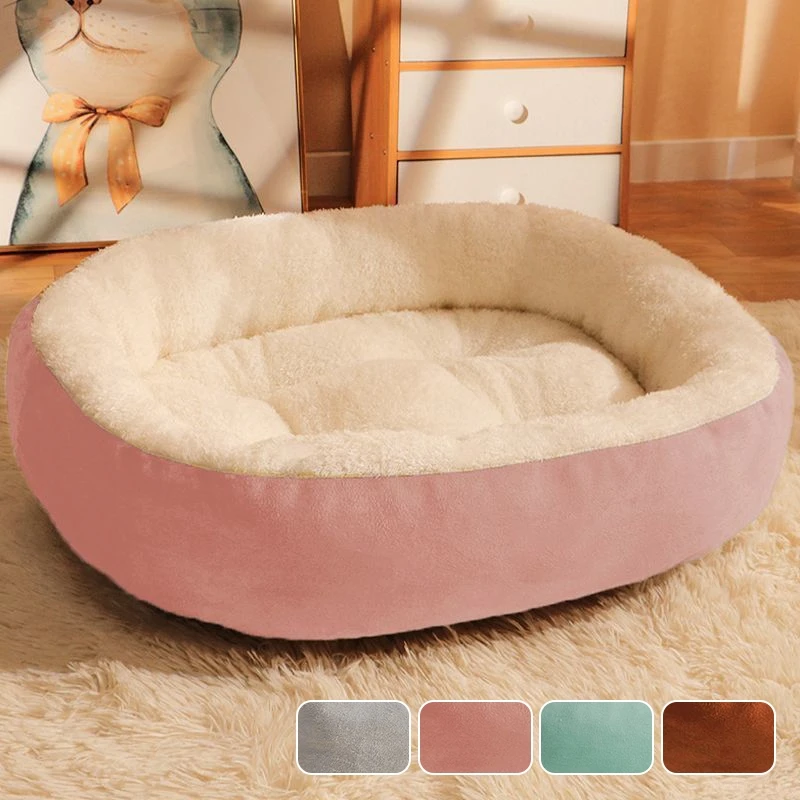 Cat Dog Slee Bed Winter Warm Dog Kernel Non-Slip domáce zviera Sleeping vankúše umývateľné mačiatko