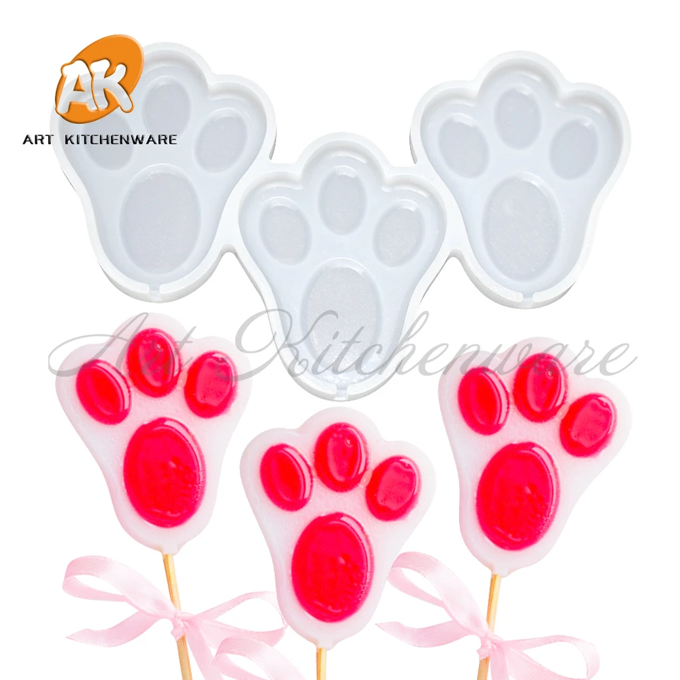 Cat Paw Silikone Lollipop Folmy