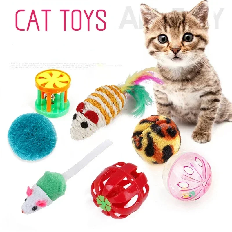 Cat Toy Pet Cat Sisal Scratching Lall Training Interaktívna hračka pre mačiatko pre mačky
