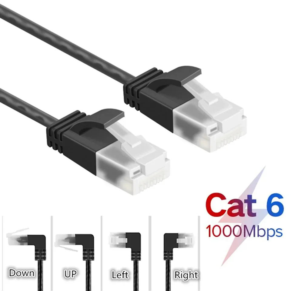 CAT6 Ethernet kábel ultrajemný sieťový kábel pre RJ45 Router Počítač PS2 PS3 Xbox Networking LAN Cords 0,25 m 0,5 m 1 m 2m
