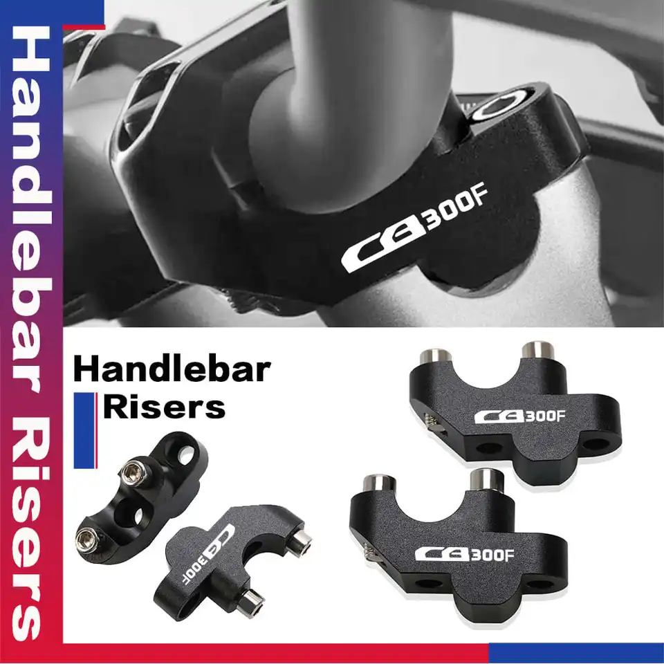 CB300 F Motocyklové príslušenstvo CNC hliníkové riadidlá stúpačky Rukoväť rukoväť 22 mm výťahový adapt pre Honda CB300F CB 300F