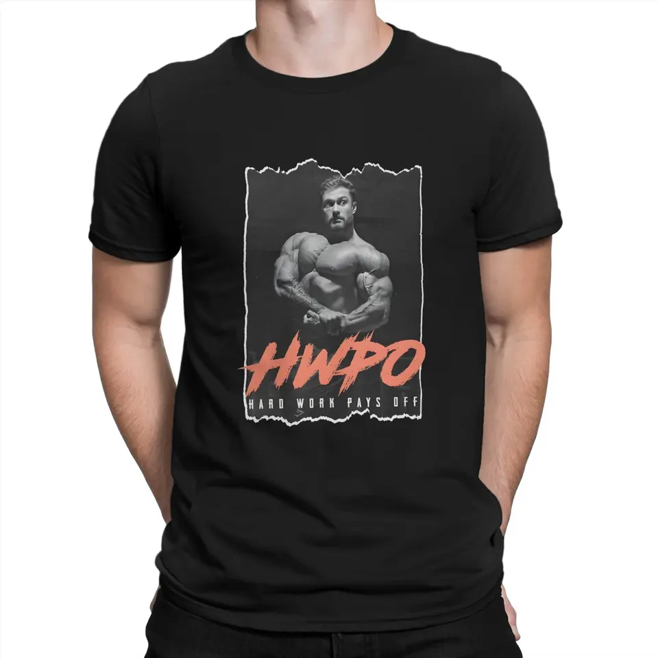 CBUM Najnovšie tričko pre mužov Chris Bumstead Hwpo Tri Blend Round Breck Basic Tir Tirk Hip Hop Birthday Darčeky Topy