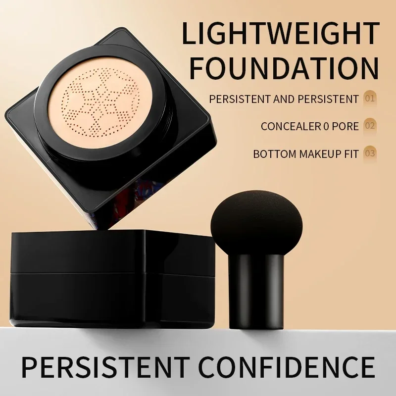 CC Cream s húbou hlavou, vzduchovým vankúšom, práškovým obláčikom, zvlhčujúcim, rozjasňujúcim základom, korektorom, BB Cream Base,