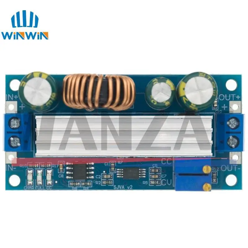 CC CV nastaviteľná 3A 35W DC 5 -30V až DC 0,5 -30V Krok nadol nadol Buck Boost Prevodník napájacieho napájacieho modulu regulátor napätia XY -SJVA