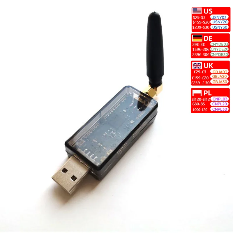CC2652P CC2652 BLE Simplelink 2.4g ZIGBEE 2MQTT NAHLADNÉHO ZÁKLADNÉHO DOPRAVY ROOLDINÁTOR USB Dongle Stick