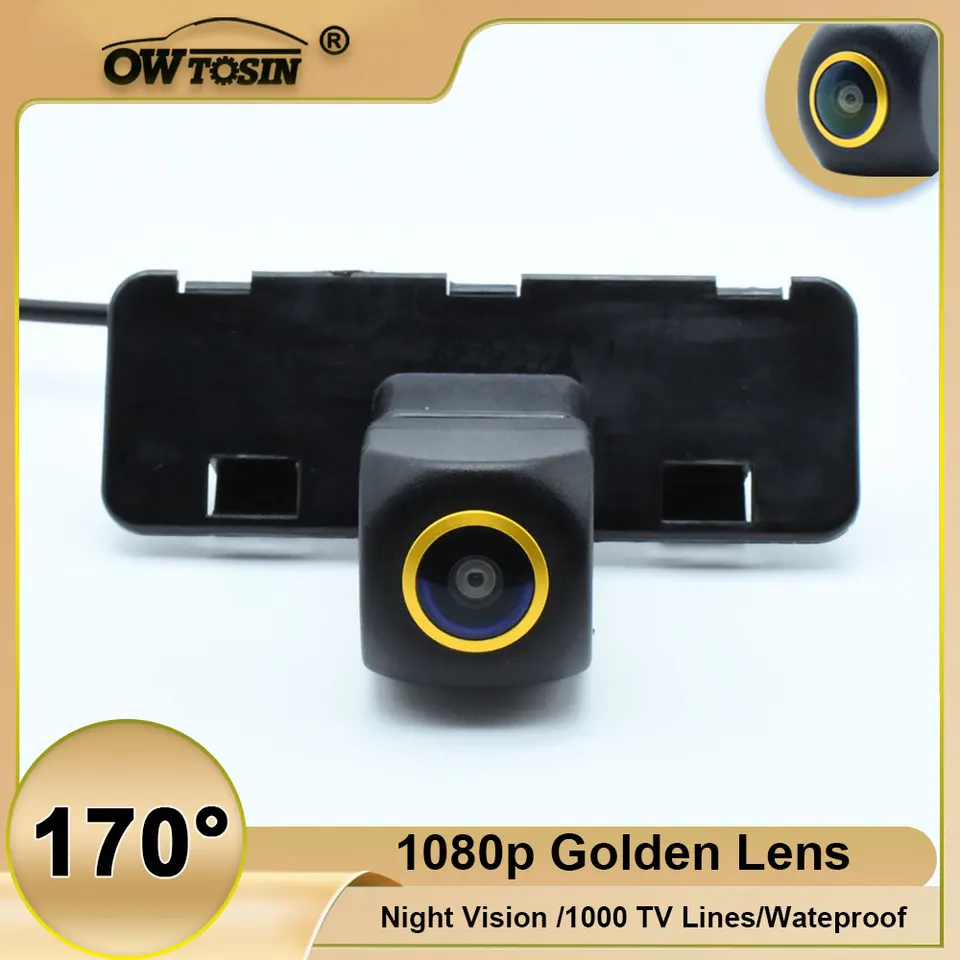 CCD/AHD Vozidlo 1080p 170 ° Zlatý šošovkový pohľad zadný fotoaparát pre Suzuki Swift 2004 2005 2006 2007 2008 2009