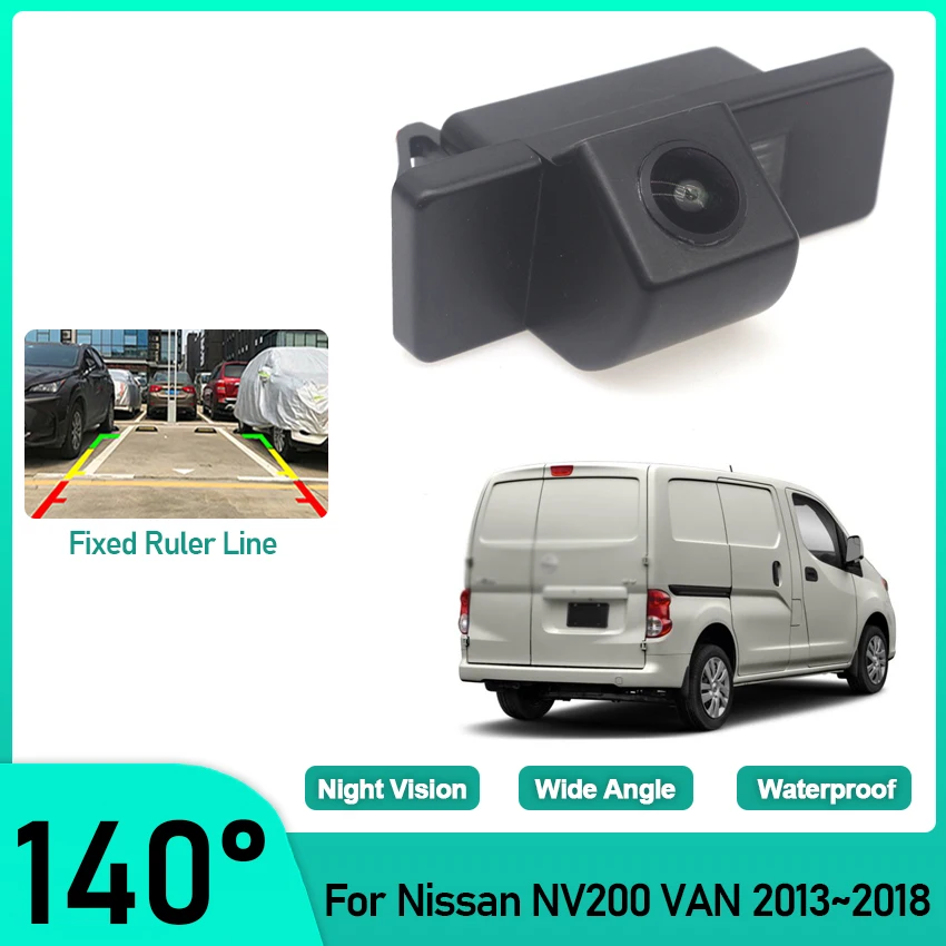 CCD HD Fisheye Zadná kamera pre Nissan NV200 Van 2013 2014 2015 2016 2017 2017 2018