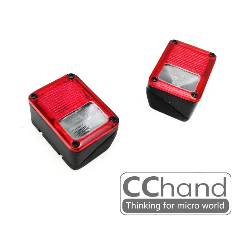 Cchand Tail Light Set pre 1/10 axiálne SCX10 90027/90035 Jeep JK RC CAR COY