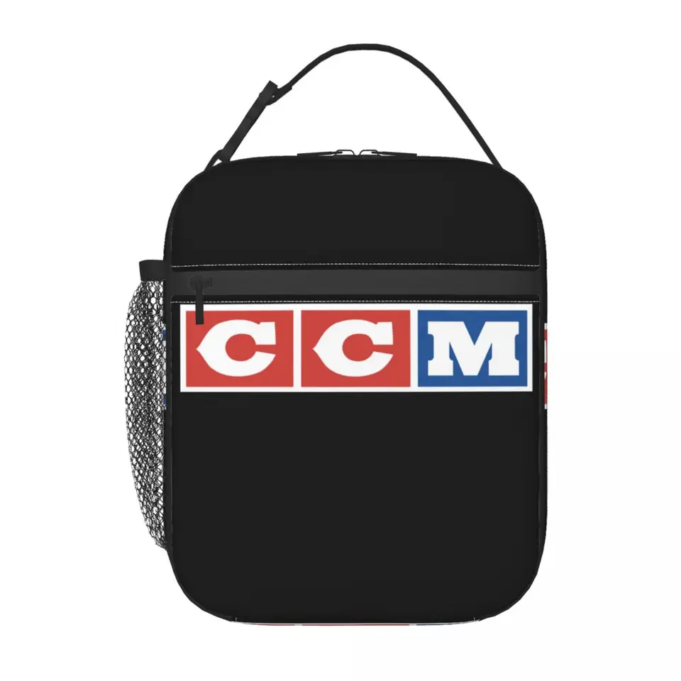 CCM Canada logo Hockey Izolované obedové tašky pre ženy vodotesný chladič tepelný bento pokladňa piknik cestovanie