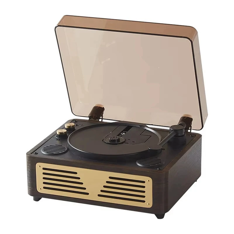 CD prehrávač retro Bluetooth 5.0 Stereo HIFI Audio reproduktor prenosný počítač CD Player pre dom