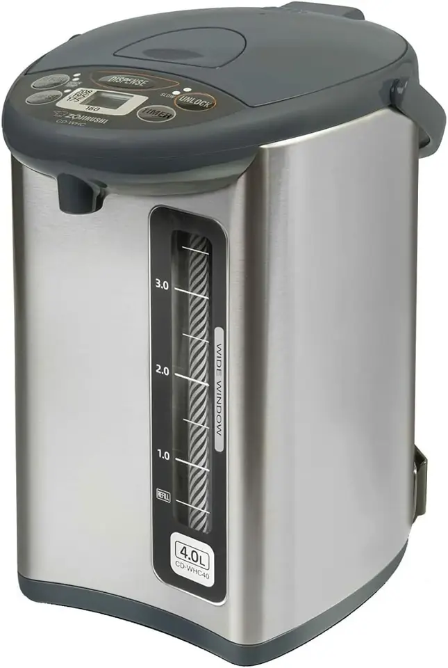 CD-WHC40XH MICOM WATER BOLLER A ORATÍVA, 135 oz, nehrdzavejúca šedá