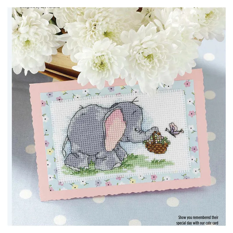 CD024 14CT Cross Stitch Kit Card Card Card Card Card vyšívať výšivky remeslá spočítané súpravy krížového šitia vianočný darček
