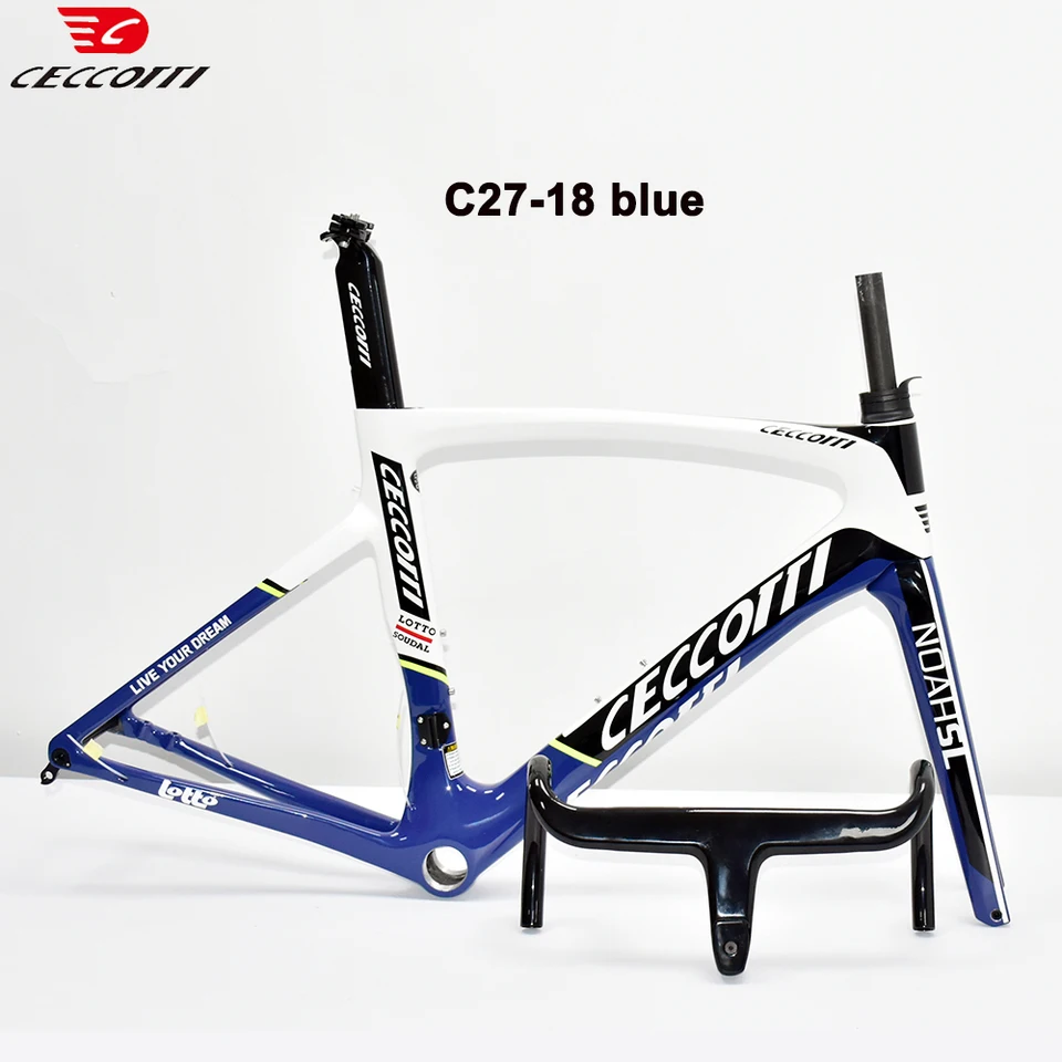 CECCOTTI uhlíkový rámec Disc Brzdenie a interná záruka na bicykli Road Road 2 roky