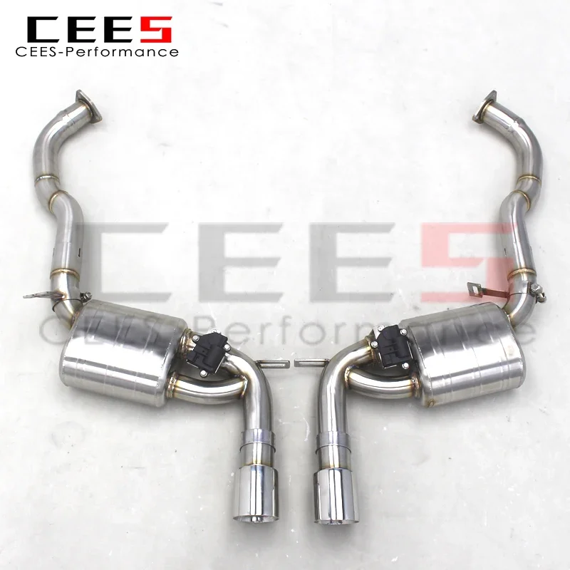 CEES Tuning Auto Parts Racing 304ss výfukové kapsu pre Porsche Boxster/Cayman 987/987.2 2.7/2,9/3.4 2008-2012