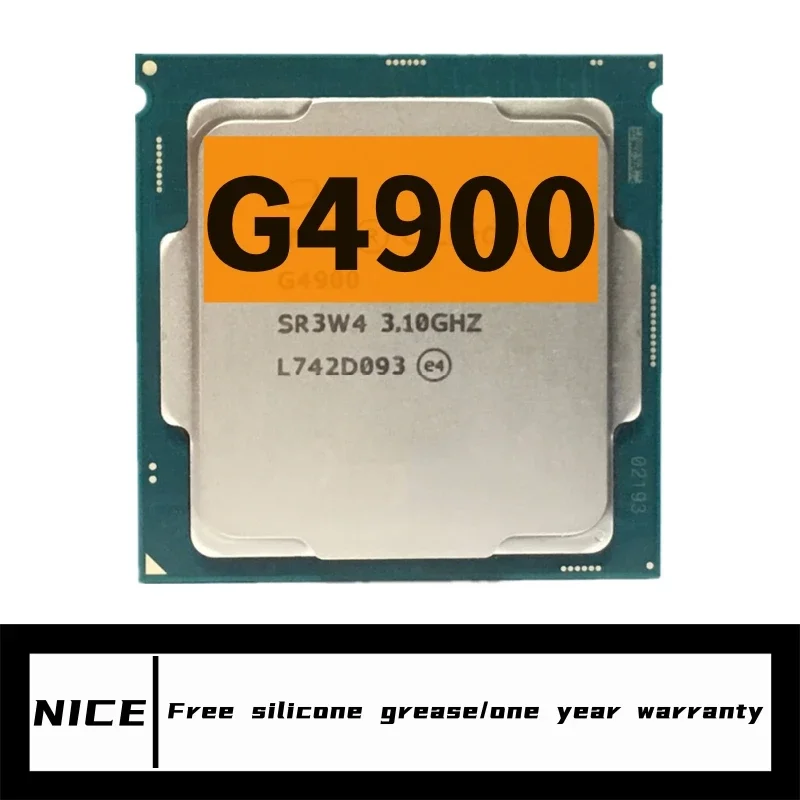 Celeron G4900 3,1 GHz Dual-Core Dual-Phread 54 W procesor CPU LGA 1151