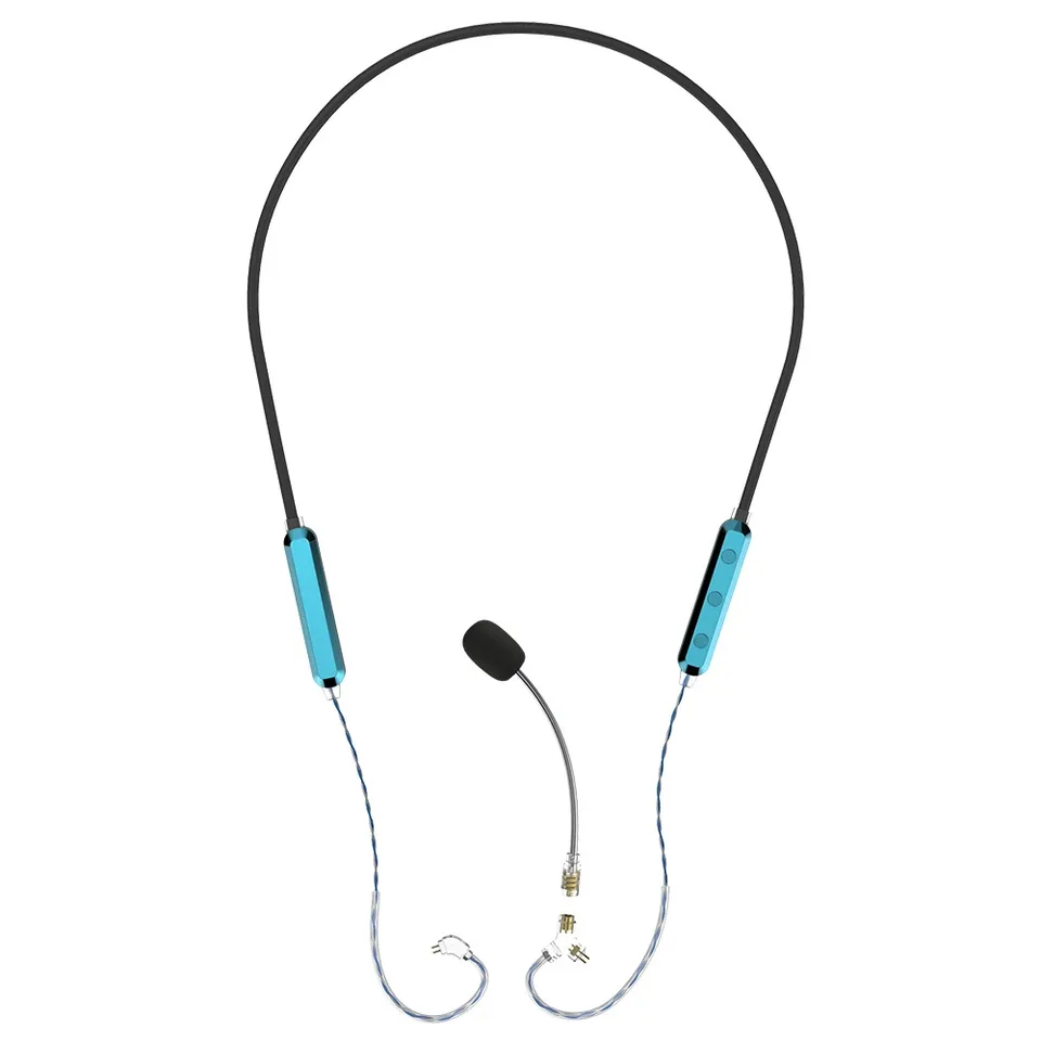 Celest Sky Soar Bluetooth 5.3 Bezdrôtový kábel slúchadiel s krkmi s odnímateľným rozmachom mikrofón