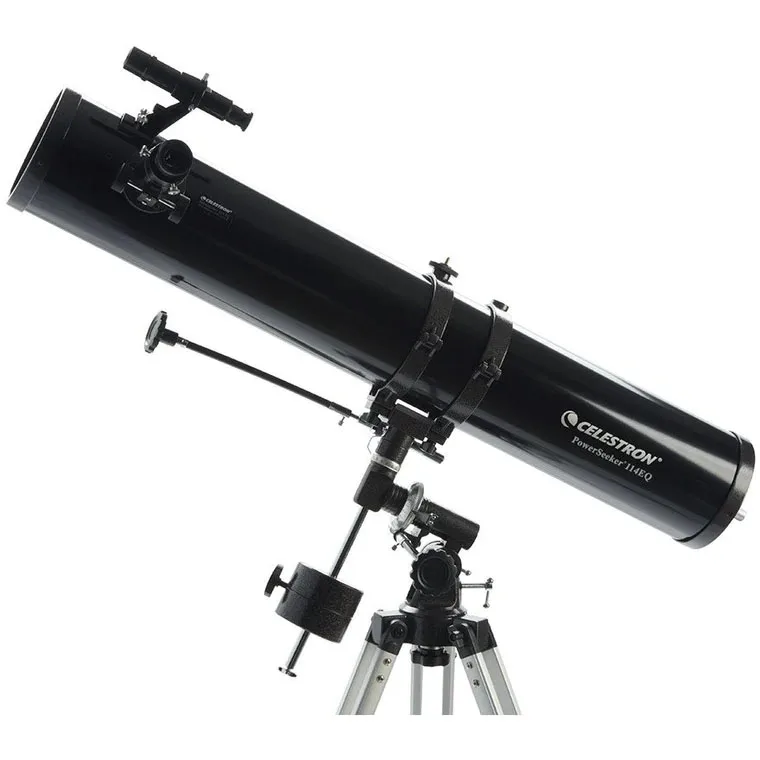 Celeston Powerseeker 114EQ Telescope Astronomical na pozorovanie