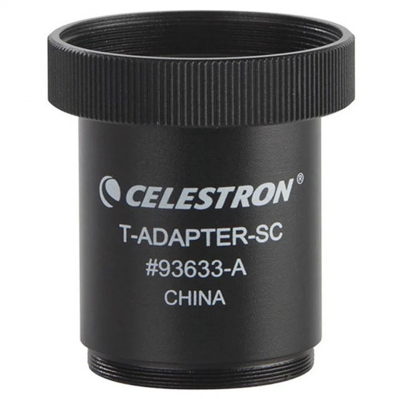 Celestron T-Adapter s SCT 5, 6, 8 s 9,25, 11, 14, čierna (93633-A)