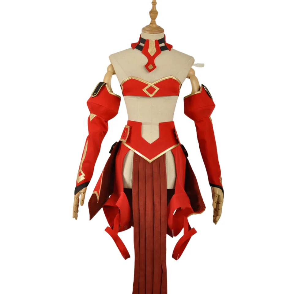 Celý osud Grand Order Astolfo Kostým osud Apocrypha Sabre z kostýmu Red Mordred Cosplay Zahŕňa parochňu/topánky Cosplay