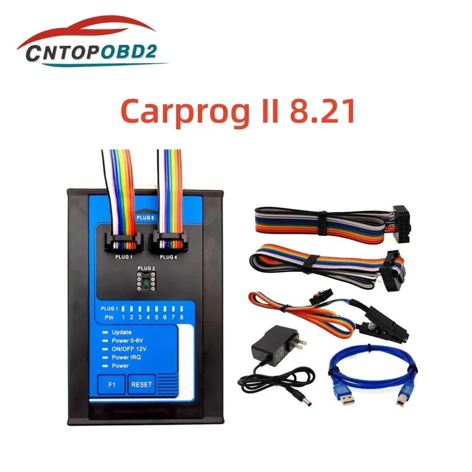 Celý čip Carprog II Programátor Adaptér auto Prog 2 Airbag SRS RESET DATA CRASH DATA IMMO OFF MOTORY