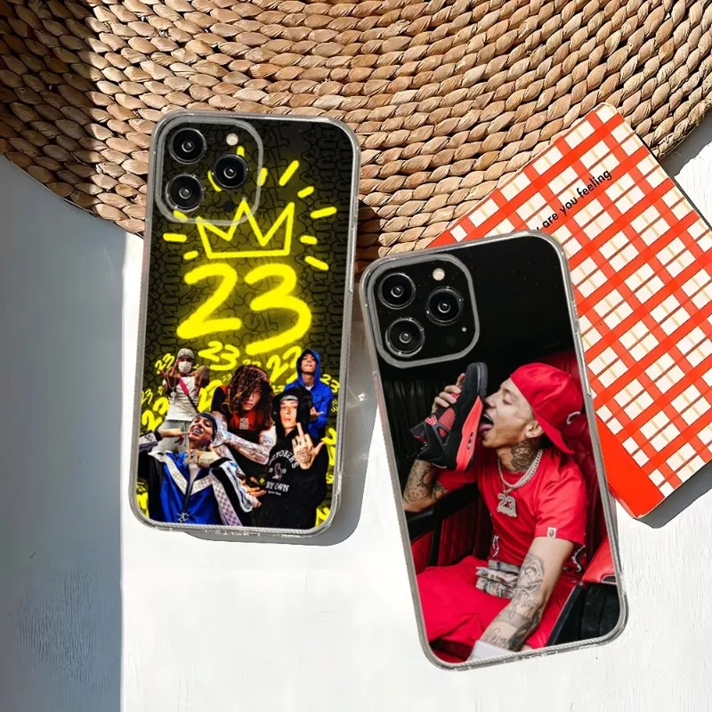 Central Cee UK Rapper Telefón pre iPhone 15 14 13 12 Pro Mini 11 Max xr x xs 7 8 plus priehľadný silikón
