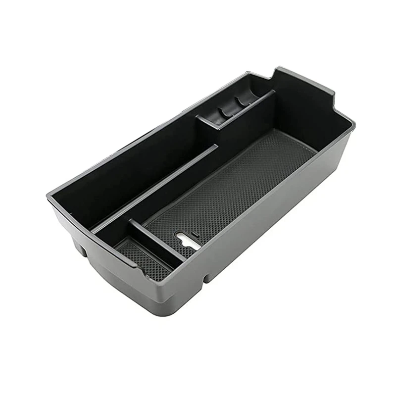 Centrum automobilov Console Lirky Storage Box Organizátor Interiérové ​​príslušenstvo pre Peugeot 3008 5008 2016-2021