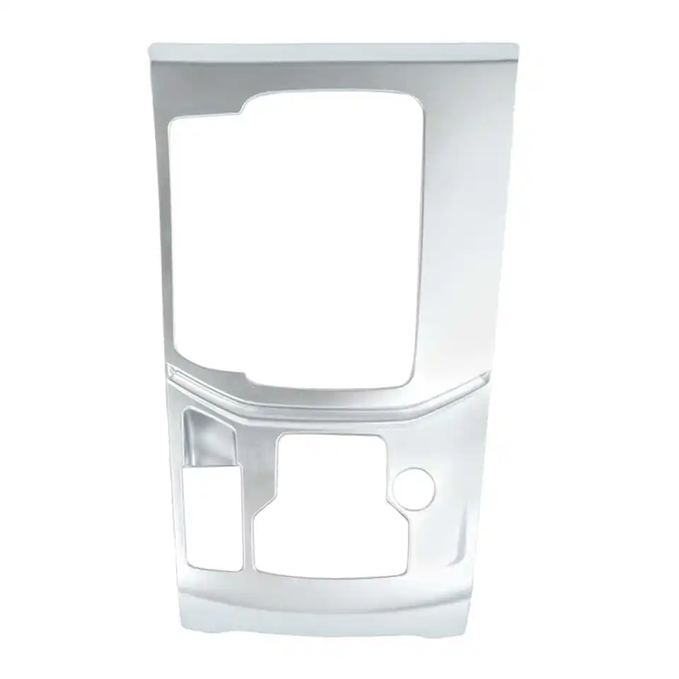 Centrálna konzolová rada prevodovky Panel Panel Panel Tink Fun Fit for Mazda CX-5 2017 2018 2019 2020 2021 2022 2023 2024 strieborný plast