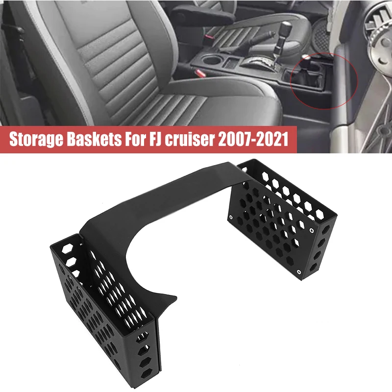 Centrálna úložná skrinka pre auto pre FJ Cruiser 2007 - 2021 2020 2019 2018 2017 SKLADOVÝ SKLADOVÝ KOSTOR Čierna hliníková zliatina LHD