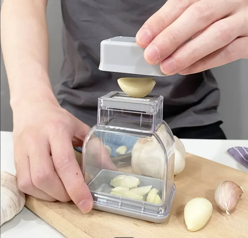 Cesnak Press Slicer Praktické gadgety ľahko použiteľné profesionálne zázvor Mincer kuchynský náradie odolné ruky Mini kuchyňa Acceesories