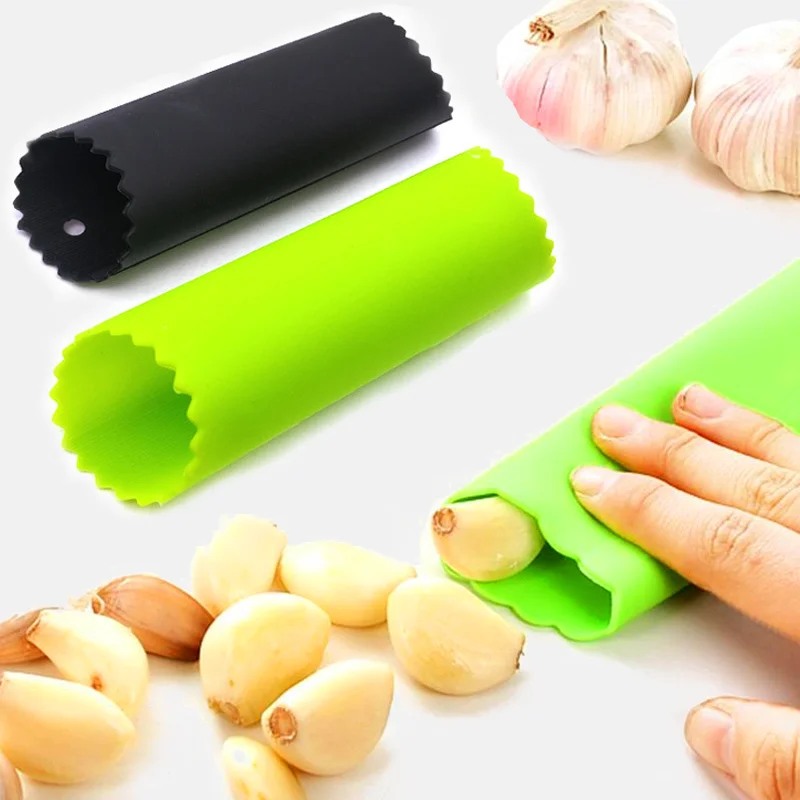 Cesnakový šupka Silikónový cesnakový koláčový koláčový koláčový koláč vylepšovacia rolová trubica cesnakové náradie kuchynské gadgety