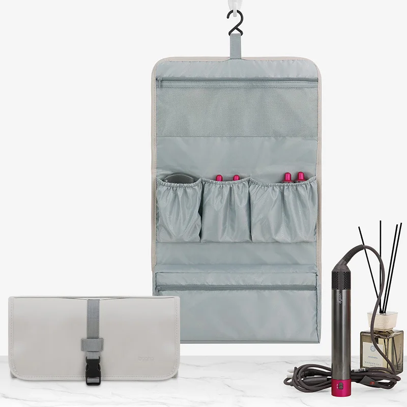 Cestovný trojnásobný úložný vrecko pre Dyson Hair Sušer/Dyson Airwrap Styler/Dyson Powerery/Dyson Curler Organizátor Bag Organizátor